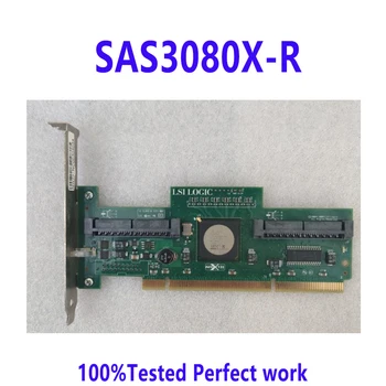 SAS3080X-R Оригинал для LSI 8-портовой карты SAS Array Card RAID Card PCI-X Высокое качество, полностью протестировано, быстрая доставка